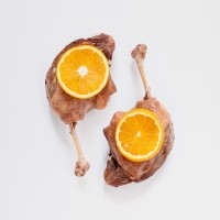 Cuisses de canard à l'orange par 2 - 680g
