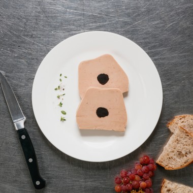 Foie gras d'oie truffé 3% - 350g