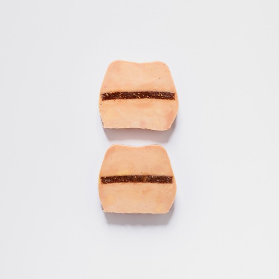 Foie gras de canard à la figue 2 tranches - 120g