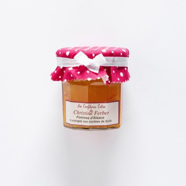 Christine Ferber Confiture extra Pommes d'Alsace et oranges non traitées de Sicile