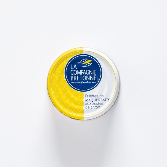 La Compagnie Bretonne du Poisson Rillettes de Maquereaux aux Zeste de Citron