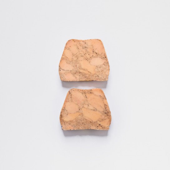 Foie gras de canard aux épices de pain d'épices 2 tranches - 120g