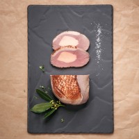 Magret cuit fourré au foie gras - 300g