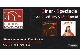 DÎNER / CONCERT LE 22 MARS 2024